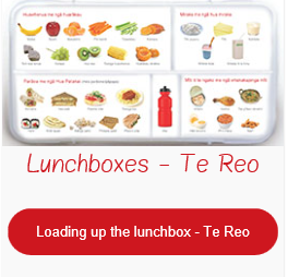 NHF lunchboxes Te Reo