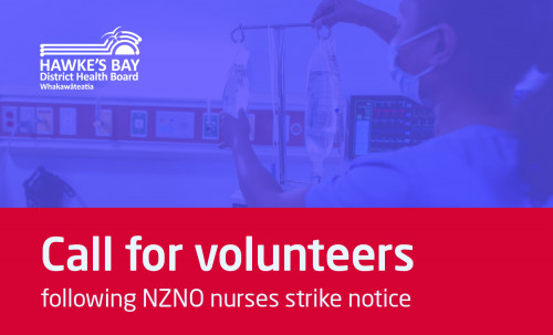 NZNO Nurses strike action Our Hub banner
